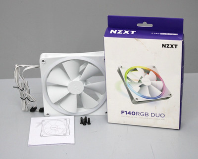 NZXT F140 RGB DUO Single 140x140x25, Gehäuselüfter Einzellüfter, ohne Controller