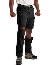 Men's Convertible Hiking Pants Waterproof Quick Dry Zip-Off Lightweight Tacti...