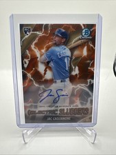 2026 Bowman Baseball Jac Caglianone Electric Sluggers Auto Orange Refractor /25