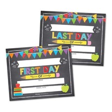8x10 First and Last Day of School Sign Double-Sided Reusable Photo Prop
