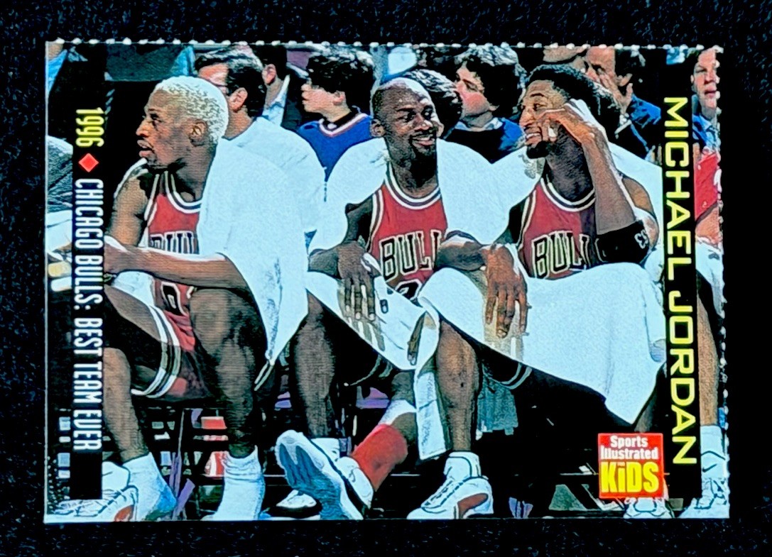 MICHAEL JORDAN 1999 Sports Illustrated for Kids SI #783 1996 Best Team Ever