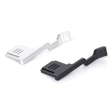 Precision CNC Machined Thumb Holder for Canon R50V Camera Black Silver