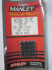 Manley 42101 Wear Caps – Fits 5/16” Valves w/ .250 Tip 16pc