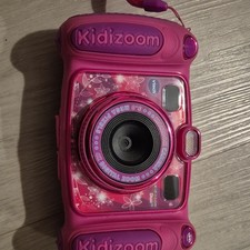 VTech Kidizoom Duo appareil photo enfant rose zoom numérique 4x