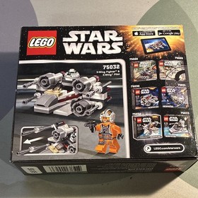 LEGO Star Wars Microfighters 75032 X-Wing Fighter 97pcs Ages 6-12 Box