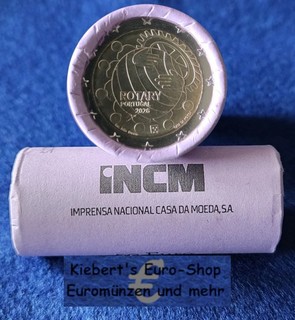 2 Euro Gedenkmünze Portugal 2026 Rotary Club SOFORT LIEFERBAR !!!