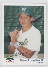 1992 Classic Best Fort Myers Miracle George Evangelista #3 0q3
