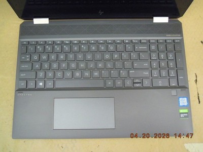 HP Spectre x360 Convertible 15t-df100 i7-9750H 8GB 512GB M.2 GTX