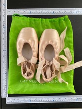US American Made Gaynor Minden GM Pointe Shoes Hard Shank Size 8 Box 5 SK-8M5HDL