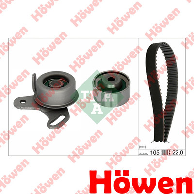 Fits Matrix Getz Accent Coupe Rio 1.3 1.4 1.5 1.6 Timing Belt Kit Howen