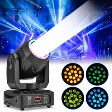 120W Moving Head Lighting LED RGBW Gobo Beam Stage Spot Light DJ Disco Party DMX