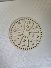 Crochet Basket Bases 6" Diameter. 9 Designed And 8 Plain