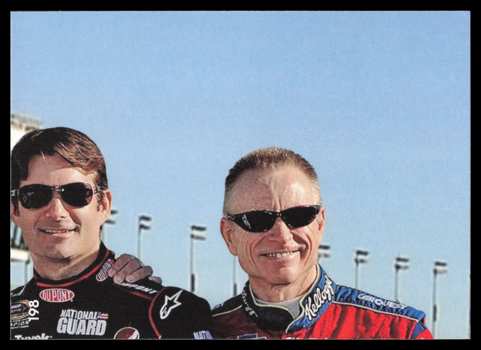 2009 Press Pass #198 Gold Dale Earnhardt Jr./Rick Hendrick - Image 2 of 2