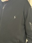 Men’s Polo Ralph Lauren Performance Full Zip Fleece Long Sleeve Sweater Black 3X — photo 3