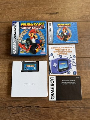 Mario Kart Super Circuit (Nintendo Game Boy Advance) Authentic GBA