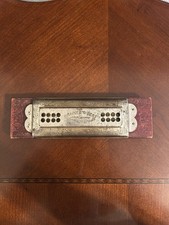 Antique M. Hohner Concert Harp Made In Germany Needs Repairs As Is Harmonica