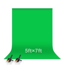 5x7 Ft Green Screen Backdrop Photography Background Chroma Key Polyester Cloth