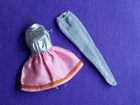 Vintage 1970-71 Original Barbie SEARS Glamour Group #1510 - Dress Stockings