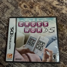 Crosswords DS (Nintendo DS, 2008) Complete and Tested with Manual