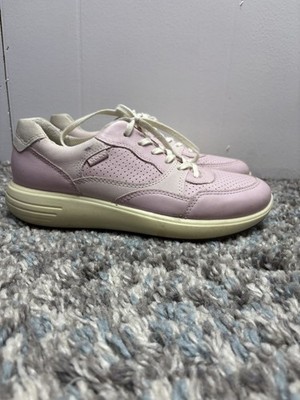 Ecco Shoes Womens 6 Blossom Rose Light Pink Soft 7 Runner Leather Comfort