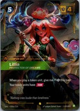 Lillia - Protector of Dreams (Alternate Art) 058A/219 Unleashed Riftbound NM — live eBay listing