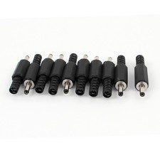 Spare Parts 3.5mm x 1.35mm DC Male Plug Jack Connector 10pcs Y6Q49019