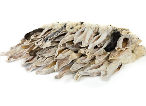 HERONS Rabbit Ears with Fur - Premium Large - Natural Dog Chews ...