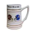 VINTAGE 1988 Washington Redskins Denver Broncos SuperBowl XXII Ceramic Stein/Mug