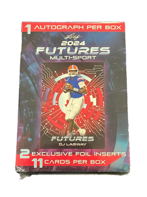 2024 Leaf Futures Multi-Sport Blaster Box 1 Auto Per Box FACTORY SEALED