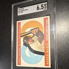 1960 Topps Roger Maris #565 All-Star New York Yankees SGC 6.5 EX NM+ 6938835