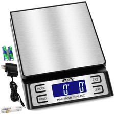 Báscula de envío digital de alta precisión A808 0,1 OZ, escala postal y escala de correo...