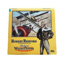 THE GREAT WALDO PEPPER Laserdisc LD EXCELLENT CONDITION VERY RARE ROBERT REDFORD