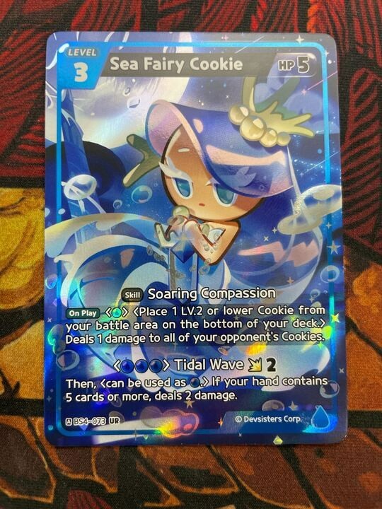 CookieRun Braverse TCG - Sea Fairy Cookie (BS4-073) UR Foil | eBay