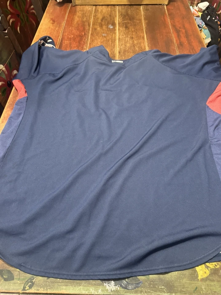 07 World Series BOSTON RED SOX MLB Majestic Jersey Size Large Practice Baseball - Image 2 of 4