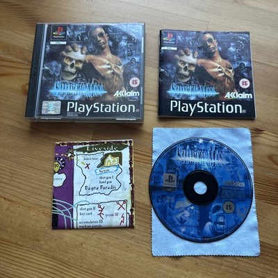 PS1 Shadow Man Spiel komplett mit Karte & Handbuch getestet guter Zustand