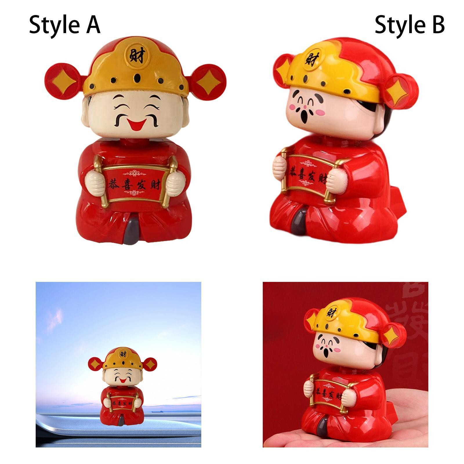 Chinese Immortal Figurine Desktop Decoration Gifts Multipurpose Mini Ornament