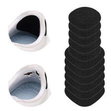 6 Pcs Shoe Heel Repair Patch Self-Adhesive Sneaker Inside Patches, Black