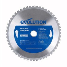 Evolution 10BLADEST Steel  Ferrous Metal Cutting Saw Blade, 10 Inch x 52-Tooth