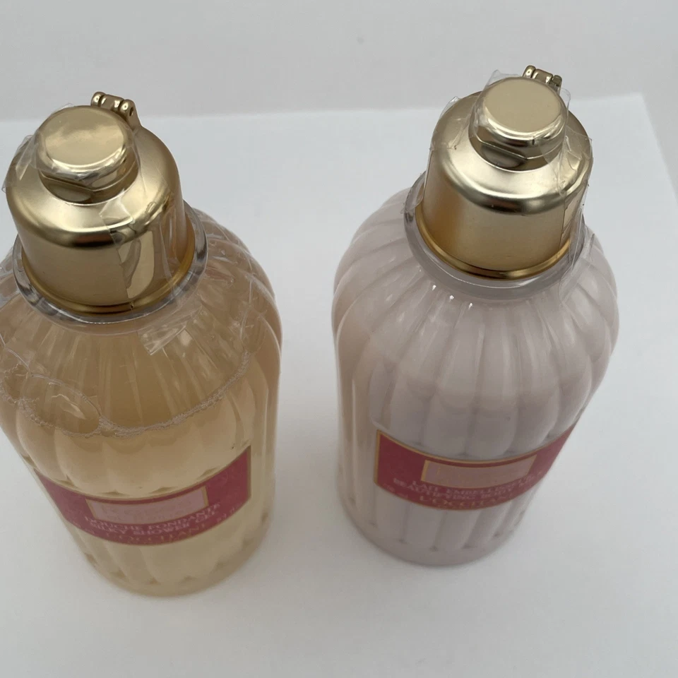 ¡Nuevo! L'Occitane en Provence Roses et Reines Set de 2 Gel Corporal Leche y Ducha  Foto 3 de 4