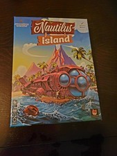 Nautilus Island Family Board Game Card Game 2-4players Age 8 + Funnyfox