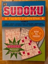 Sudoku Variety Collection Book Volume 25 (10 Sudoku game types) Fun Brain Games