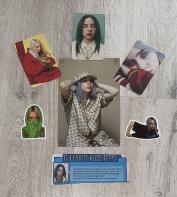 Billie Eilish Set / Billie Eilish Karten / Billie Eilish Sticker / Rare!
