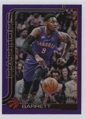 2025-26 Topps Purple Rainbow /250 RJ Barrett #33 1bi0