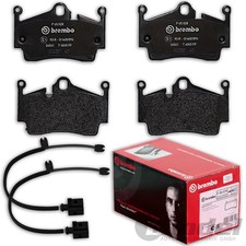 brembo BREMSBELÄGE + WARNKONTAKTE HINTEN für PORSCHE BOXSTER CAYMAN 981 982 718