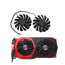 Pair Fans Cooler Fan For   GTX 960 950 1060 GTX980Ti GAMING RX470 Graphic Card *