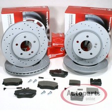 Zimmermann Bremsen Ø 295 mm + Ø 300 mm vorne hinten für Mercedes E-Klasse W211