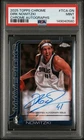 2025 Topps Chrome Dirk Nowitzki Chrome Autographs (PSA 9)