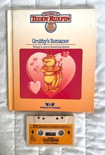 Vintage Teddy Ruxpin Grubby's Romance Book and Tape
