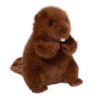 Bev Kuscheltier Biber PlüSch Stofftier PlüSchtier Aufrecht Stehend 23 Cm