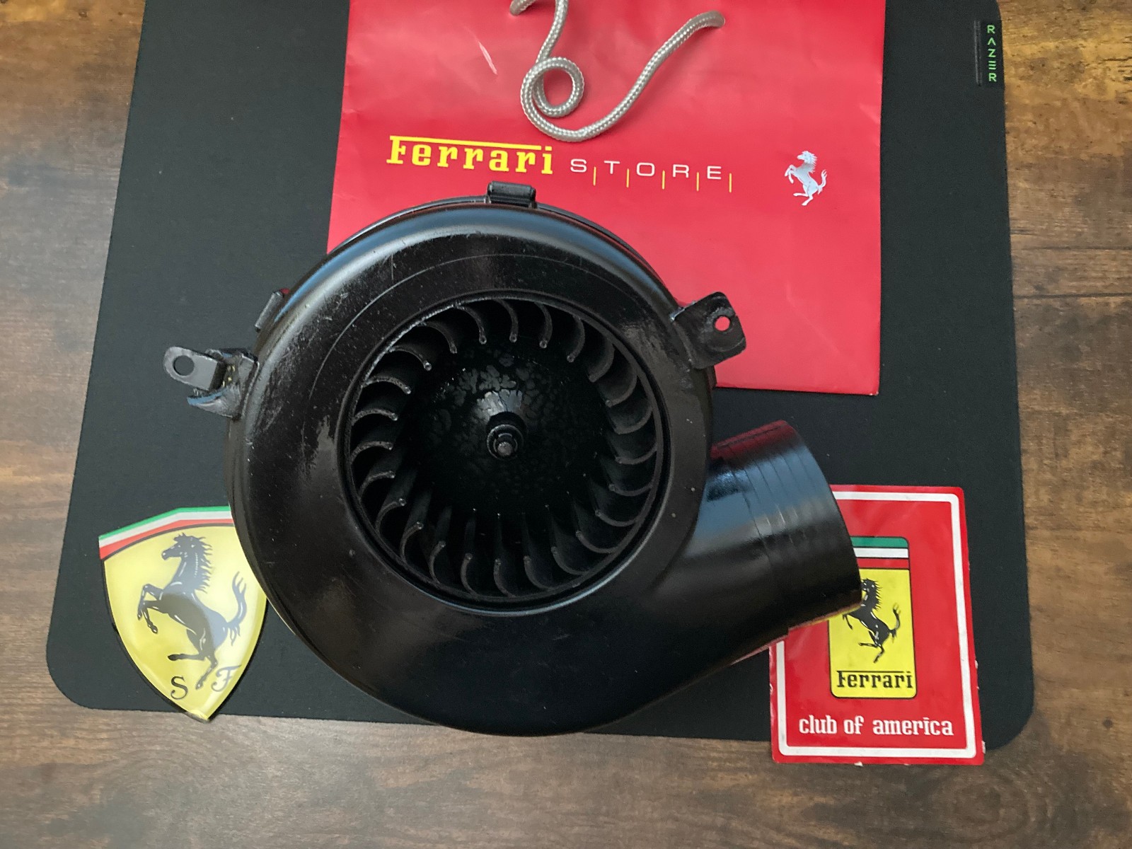 Ferrari I1980-1985- 308 -Gts- FRONT HEATER BLOWER Motor Lift side tested is Oem.